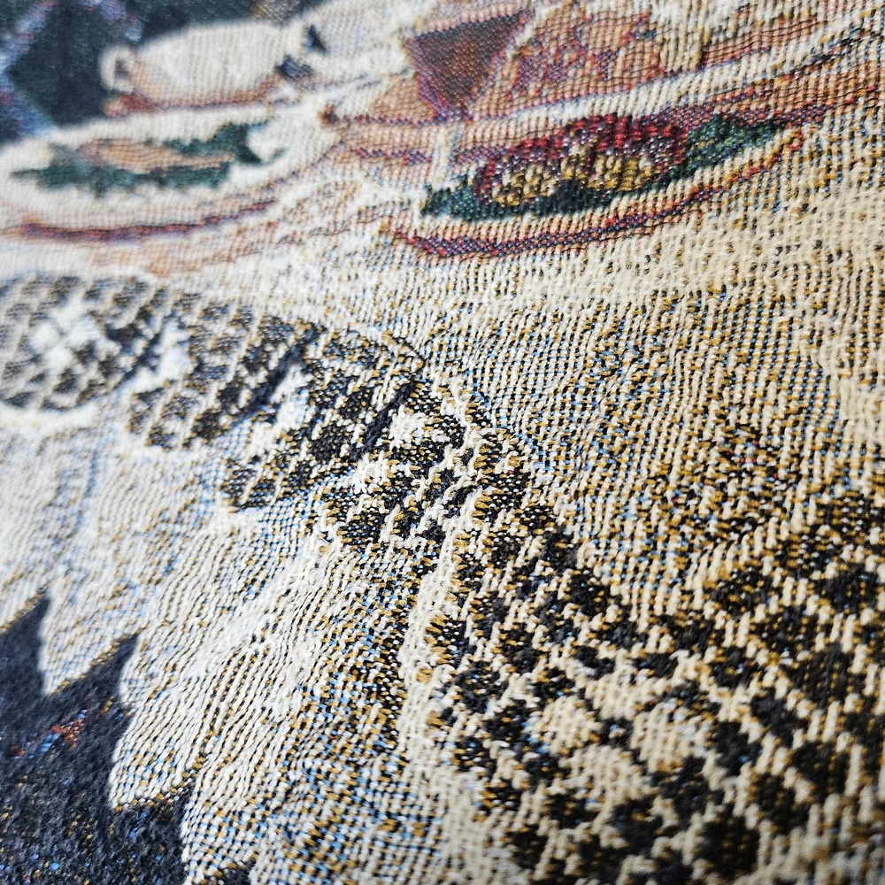 Vintage Portrait Tapestry Vest 3X - Picture 8 of 11